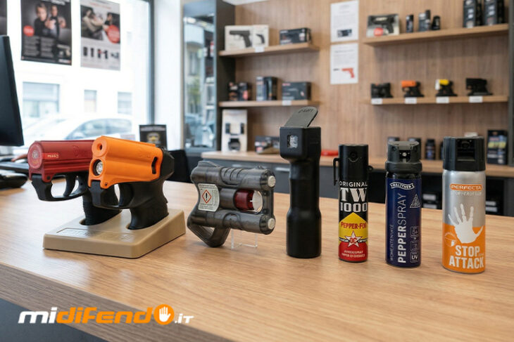 Spray al peperoncino legale in Italia - guida completa all'acquisto e all'uso per la difesa personale